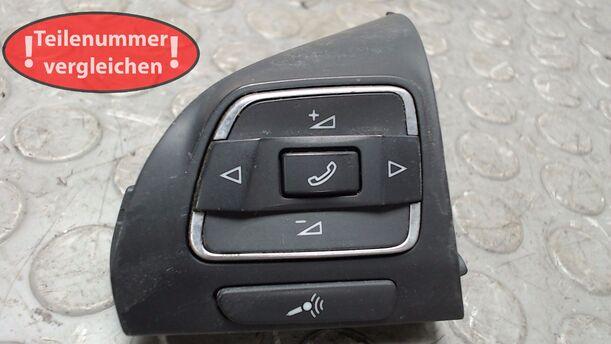 Foto: SCHALTER RADIOBEDIENUNG eines VW Touran 1.6 TDI DPF acenta