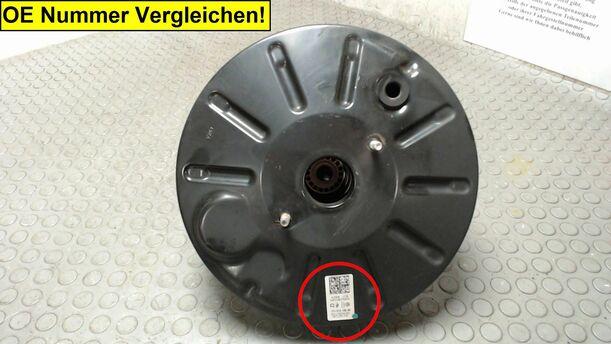 Foto: BREMSKRAFTVERSTÄRKER eines VW Touran 1.6 TDI DPF acenta