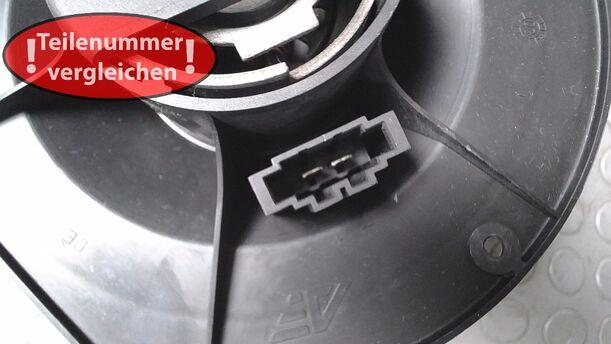 Foto: HEIZUNGSGEBLÄSE HINTEN eines VW Sharan 1.9 TDI acenta