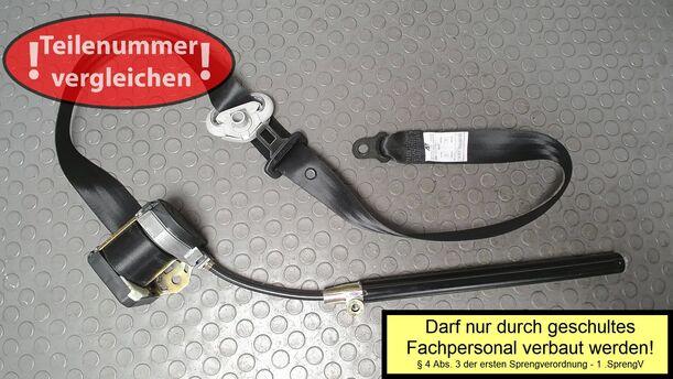 Foto: SICHERHEITSGURT VORN RECHTS eines VW Sharan 1.9 TDI acenta