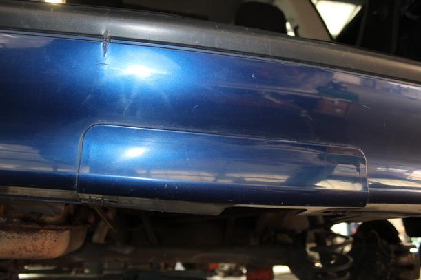 Foto: STOSSFÄNGER / STOSSSTANGE HINTEN eines Opel Zafira 1.8 acenta