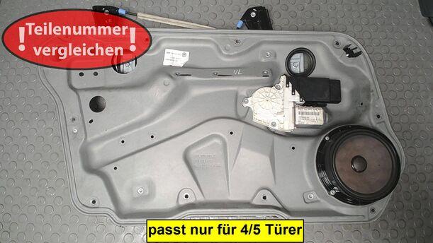 Foto: FENSTERHEBER ELEKTRISCH VORN LINKS ( 4/5 TÜRER ) eines VW Bora 1.9 TDI acenta