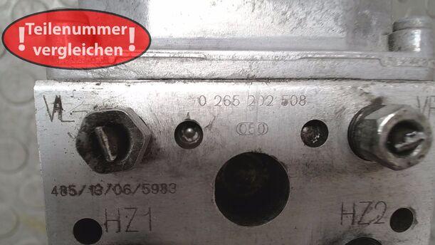 Foto: HAUPTBREMSAGGREGAT ABS eines Opel Zafira 1.8 acenta