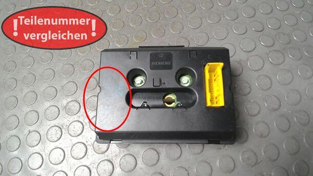 Foto: DISPLAY/ BILDSCHIRM eines Opel Zafira 1.8