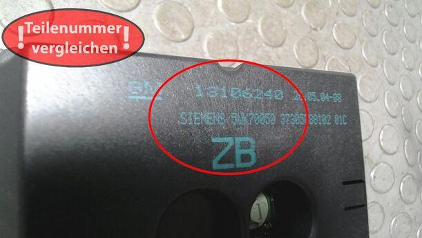 Foto: DISPLAY/ BILDSCHIRM eines Opel Zafira 1.8