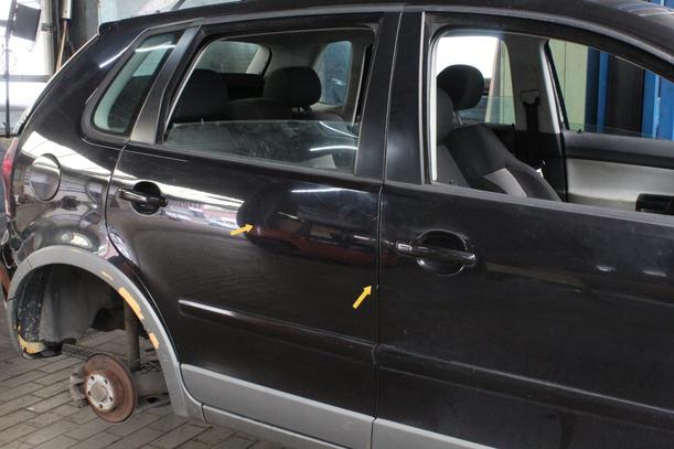 Foto: TÜR HINTEN RECHTS eines VW Polo 1.9 TDI