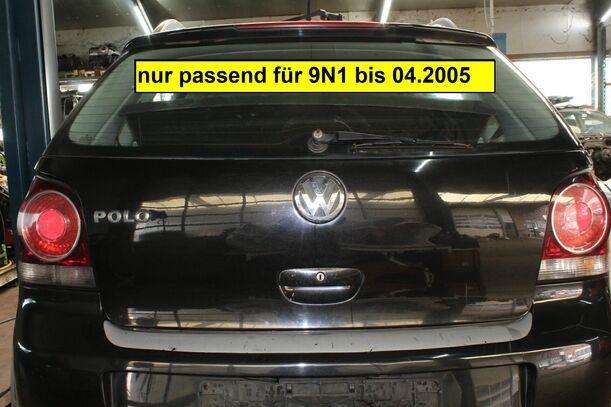 Foto: HECKKLAPPE / HECKDECKEL eines VW Polo 1.9 TDI