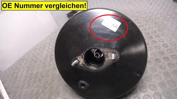 Foto: BREMSKRAFTVERSTÄRKER eines Opel Corsa 1.2 16V