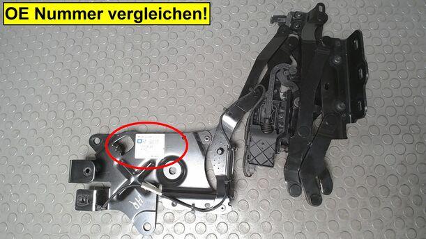 Foto: SCHARNIER HECKDECKEL RECHTS ( TWINTOP ) eines Opel Astra Twin Top 1.8