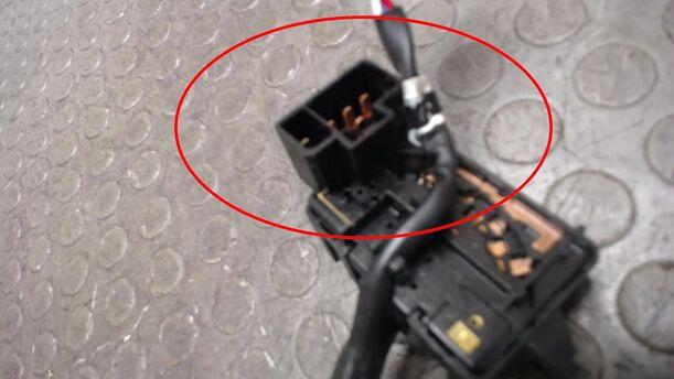 Foto: SCHEIBENWISCHERSCHALTER eines Nissan Micra