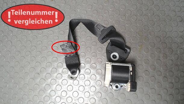 Foto: SICHERHEITSGURT HINTEN LINKS ( TWINTOP ) eines Opel Astra Twin Top 1.8