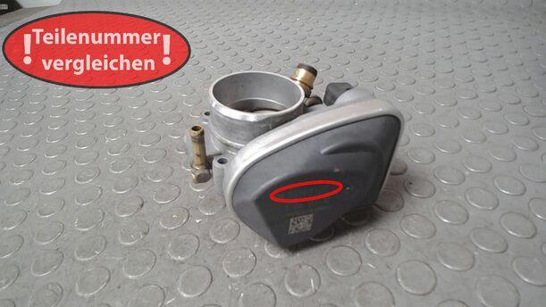 Foto: DROSSELKLAPPE/ DROSSELKLAPPENSTUTZEN eines Opel Astra Twin Top 1.8