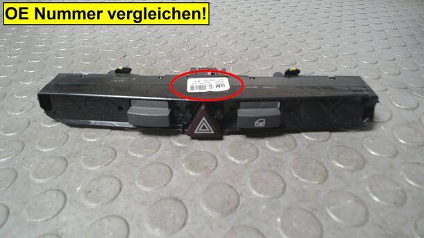 Foto: WARNBLINKSCHALTER eines Opel Astra Twin Top 1.8