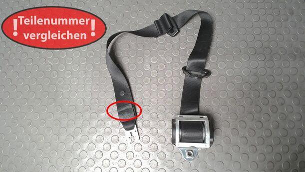 Foto: SICHERHEITSGURT VORN RECHTS ( 2/3 TÜRER ) eines Opel Corsa 1.2 16V