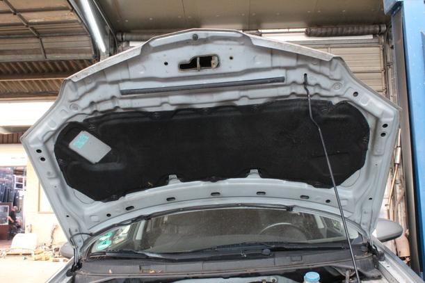 Foto: MOTORHAUBE eines Nissan Primera Traveller 1.8