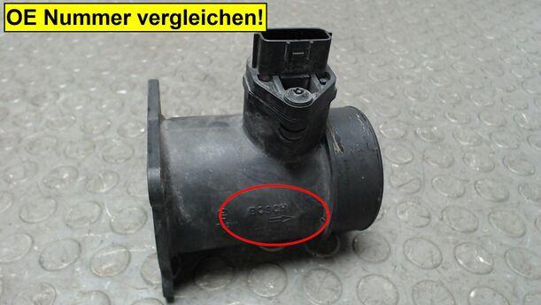 Foto: LUFTMASSENMESSER BOSCH eines Nissan Primera Traveller 1.8