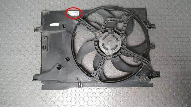 Foto: ELEKTROLÜFTER eines Opel Corsa 1.2 16V