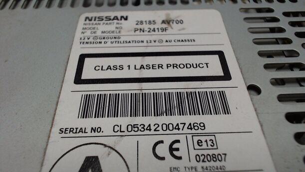 Foto: CD PLAYER CY100 eines Nissan Primera Traveller 1.8