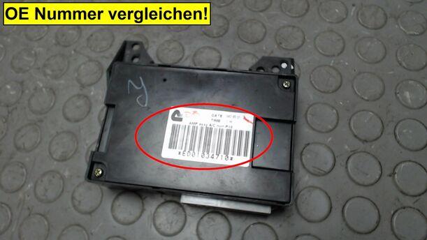 Foto: STEUERGERÄT KLIMAANLAGE eines Nissan Primera Traveller 1.8