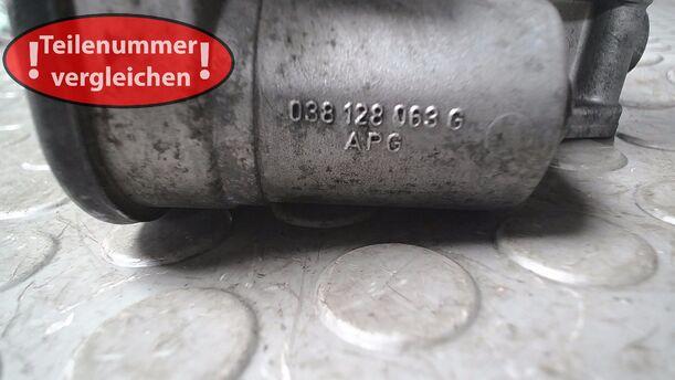 Foto: DROSSELKLAPPE/ DROSSELKAPPENSTUTZEN eines VW Polo 1.9 TDI