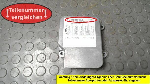 Foto: STEUERGERÄT AIRBAG/ AIRBAGSTEUERGERÄT eines VW Polo 1.9 TDI