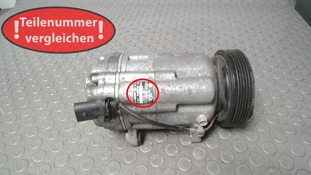 Foto: KOMPRESSOR KLIMAANLAGE/ KLIMAKOMPRESSOR eines Audi A3 1.6