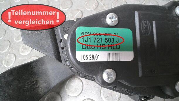 Foto: GASPEDAL eines Audi A3 1.6