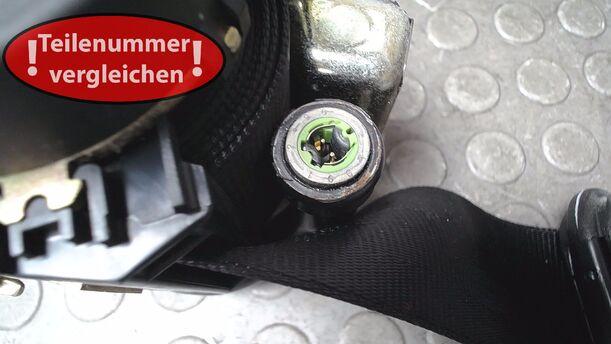 Foto: SICHERHEITSGURT VORN RECHTS ( 2/3 TÜRER ) eines Audi A3 1.6
