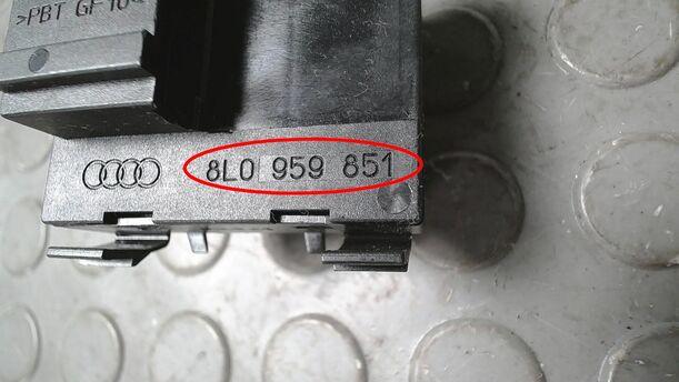 Foto: FENSTERHEBERSCHALTER eines Audi A3 1.6
