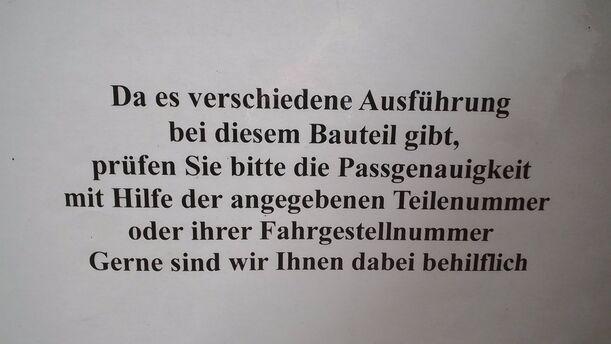 Foto: SCHEIBENWASCHBEHÄLTER eines Audi A3 1.6