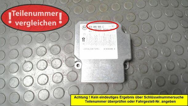 Foto: STEUERGERÄT AIRBAG/ AIRBAGSTEUERGERÄT eines VW Passat Variant 1.9 TDI