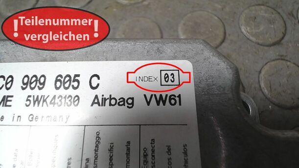 Foto: STEUERGERÄT AIRBAG/ AIRBAGSTEUERGERÄT eines VW Passat Variant 1.9 TDI