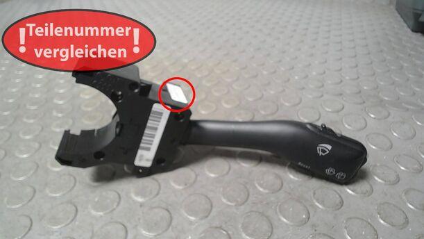 Foto: SCHEIBENWISCHERSCHALTER eines VW Passat Variant 1.9 TDI