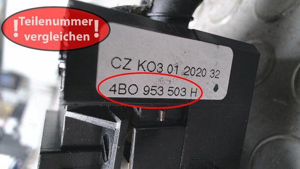 Foto: SCHEIBENWISCHERSCHALTER eines VW Passat Variant 1.9 TDI
