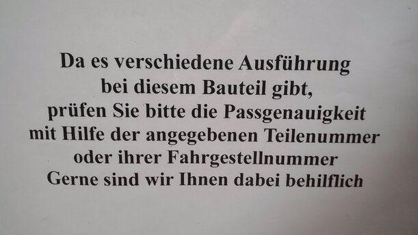 Foto: KRAFTSTOFFPUMPE eines VW Passat Variant 1.9 TDI