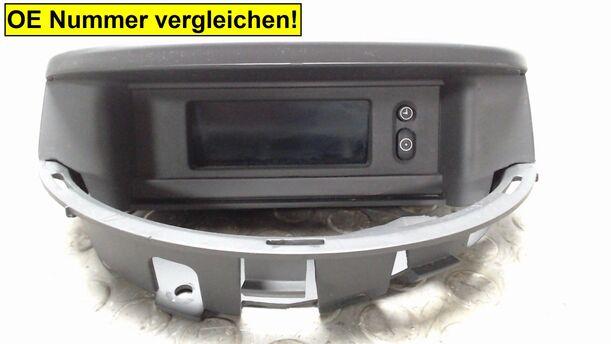 Foto: INFORMATIONSDISPLAY eines Opel Meriva 1.6 16V