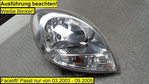Foto: SCHEINWERFER RECHTS ( FACELIFT ) eines Renault Kangoo 1.6 16V