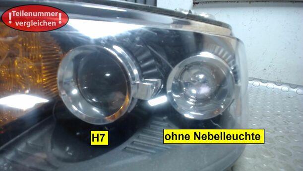 Foto: SCHEINWERFER LINKS (H7 ohne Nebel) VALEO eines Fiat Punto 1.2