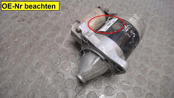 Foto: ANLASSER / STARTER (ZUBEHÖR) eines Mazda 323 Kombi GLX