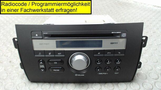 Foto: RADIO eines Suzuki SX4 1.6 VVT GLX