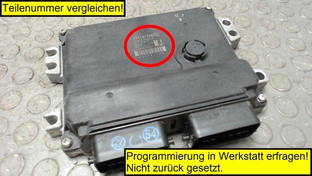 Foto: STEUERGERÄT EINSPRITZUNG / MOTORSTEUERGERÄT ECU eines Suzuki SX4 1.6 VVT GLX