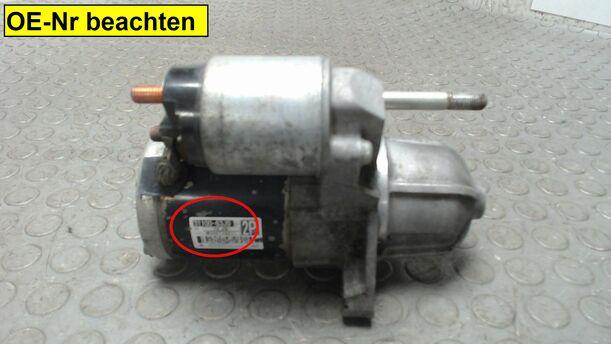 Foto: ANLASSER / STARTER eines Suzuki SX4 1.6 VVT GLX