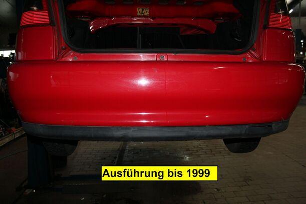 Foto: STOSSFÄNGER / STOßSTANGE HINTEN eines Seat Cordoba 1.4 Business