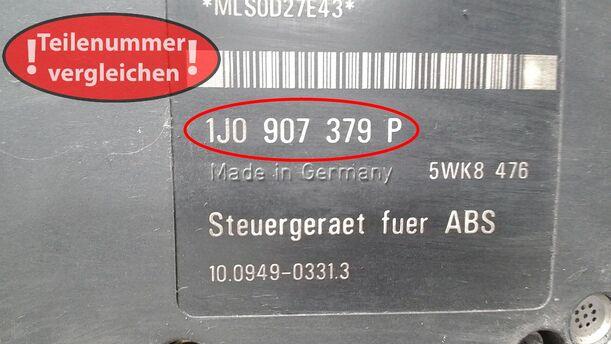 Foto: HAUPTBREMSAGGREGAT ABS eines Ford Galaxy TDI Business