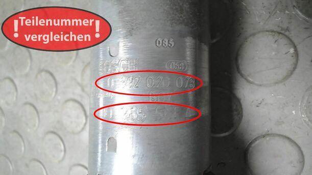 Foto: ELEKTRISCHE ZUSATZWASSERPUMPE ( BOSCH ) eines Ford Galaxy TDI Business