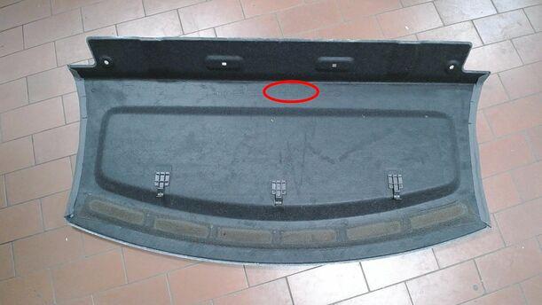 Foto: HUTABLAGE/ ABDECKUNG KOFFERRAUM ( STUFENHECK ) eines Ford Focus 1.6 Ti-VCT Business