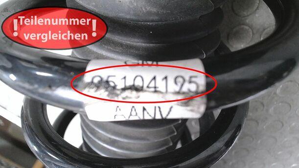 Foto: FEDERBEIN VORN LINKS eines Opel Mokka 1.4 Turbo ecoFLEX Start/Stop Business