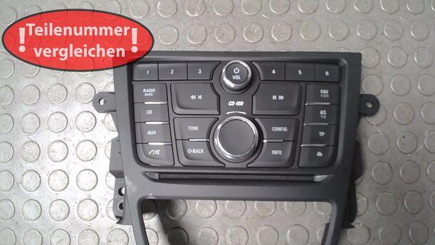 Foto: RADIOBEDIENTEIL CD450 eines Opel Mokka 1.4 Turbo ecoFLEX Start/Stop SX