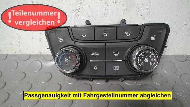 Foto: HEIZUNGSBETÄTIGUNG ( MIT LENKRAD UND SITZHEIZUNG ) eines Opel Mokka 1.4 Turbo ecoFLEX Start/Stop SX