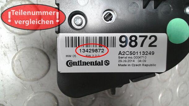 Foto: HEIZUNGSBETÄTIGUNG ( MIT LENKRAD UND SITZHEIZUNG ) eines Opel Mokka 1.4 Turbo ecoFLEX Start/Stop SX